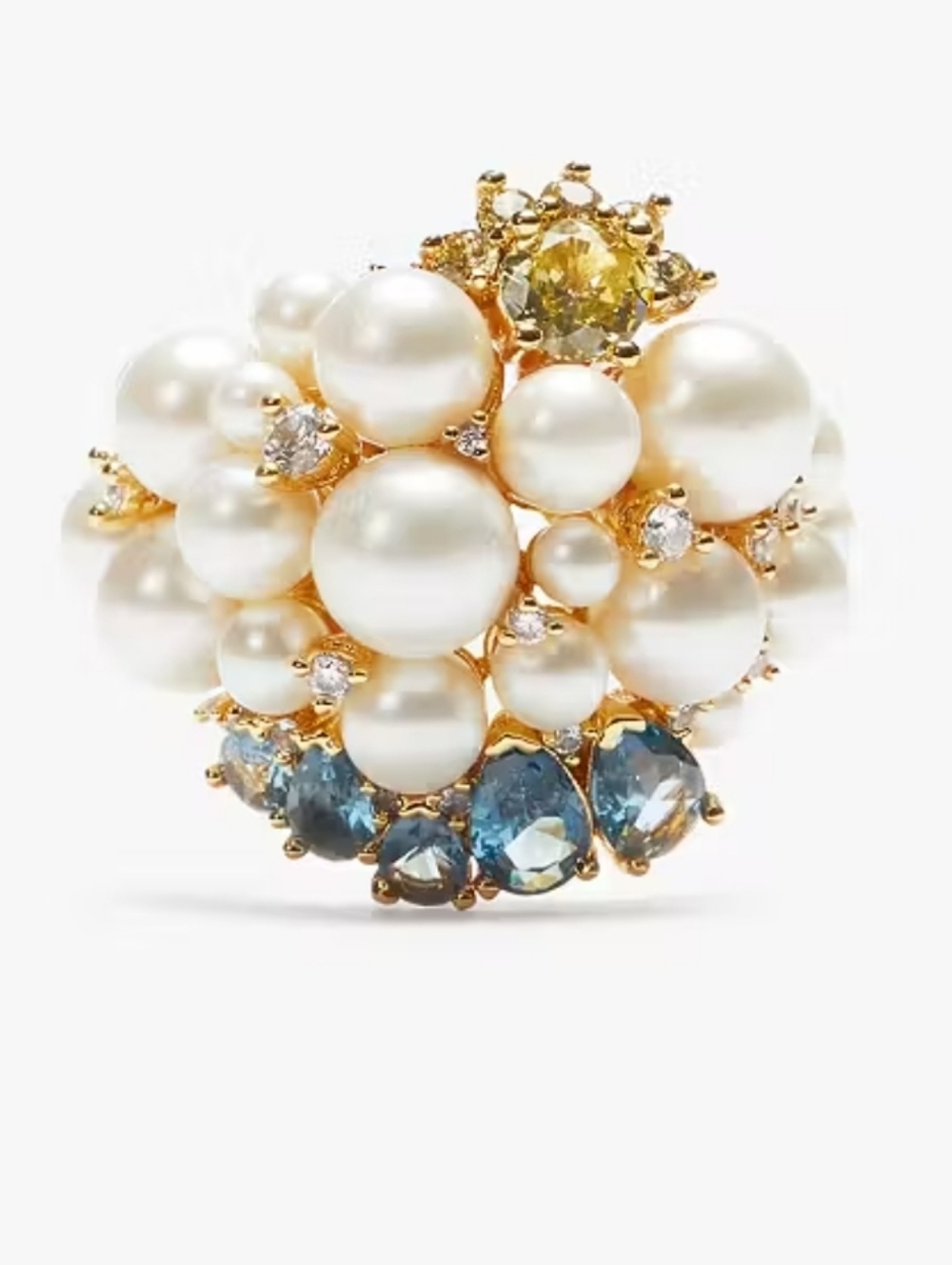 Kate Spade Rain Or Shine Statement Ring Size 7 - Picture 4 of 8